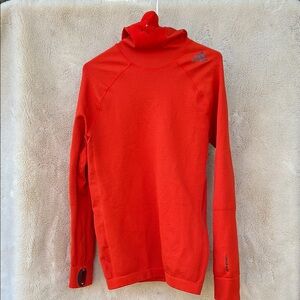 Adidas Red Long Sleeve Pullover